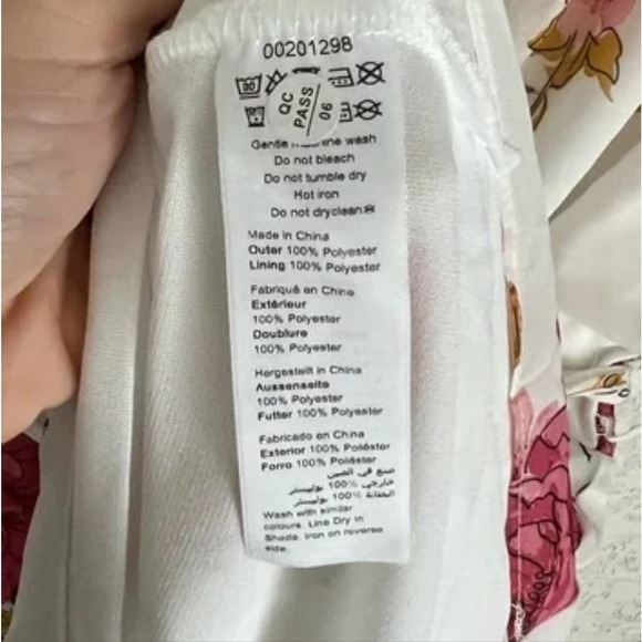 CITY Chic Wrap Dress Beloved Ivory floral boho‎ size S / 16 new! - Picture 9 of 11